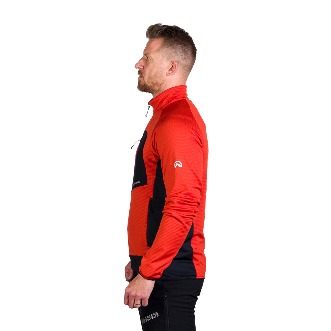 MI-3827OR men's active multisport fleece sweater KENTON