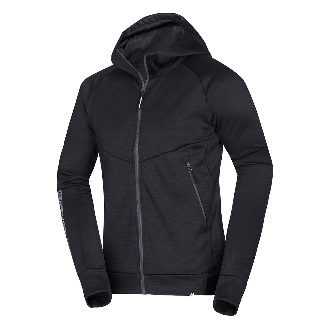 MI-3828OR men's active multisport melange fleece hoody sweater KEN
