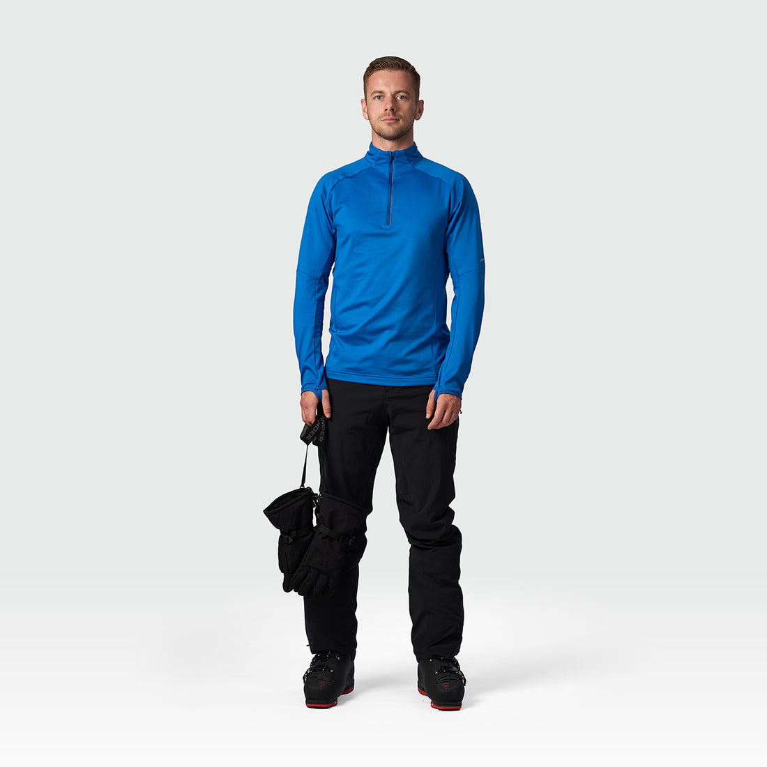 MI-3837SNW men's ski technical active sweater  BARNEY