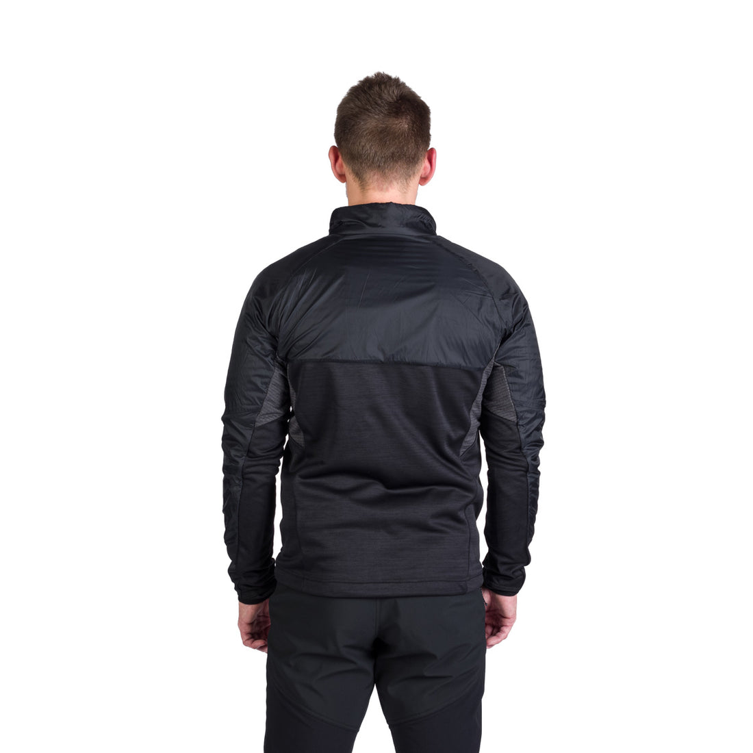 MI-3844OR men's hybrid windproof outdoor sweater GIULIANO