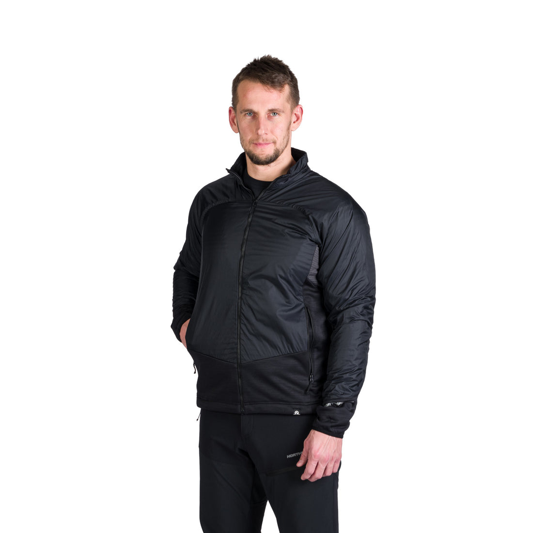 MI-3844OR men's hybrid windproof outdoor sweater GIULIANO