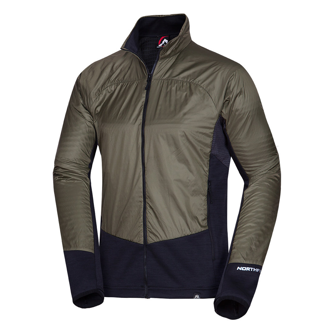 MI-3844OR men's hybrid windproof outdoor sweater GIULIANO