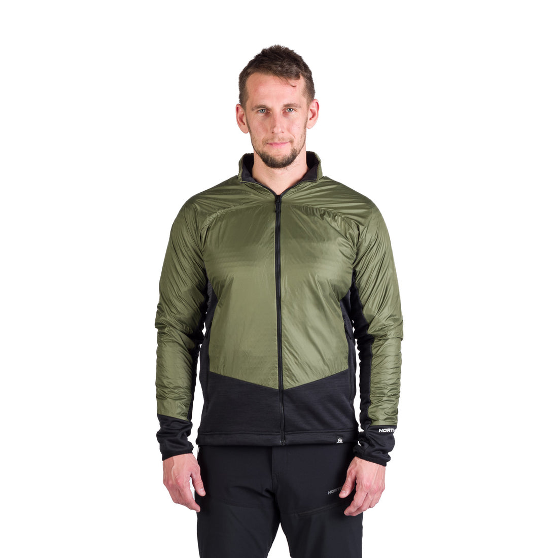 MI-3844OR men's hybrid windproof outdoor sweater GIULIANO
