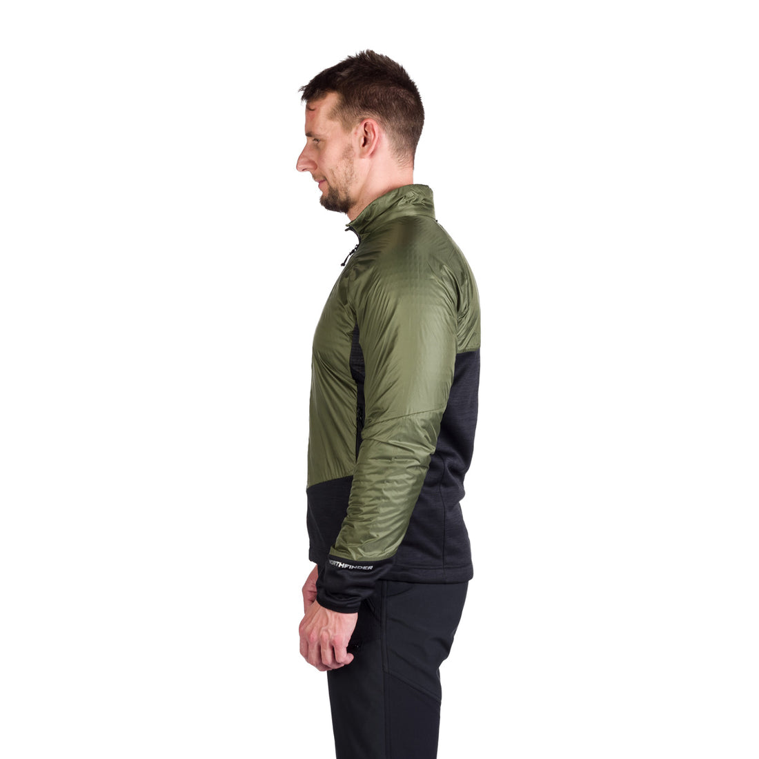 MI-3844OR men's hybrid windproof outdoor sweater GIULIANO