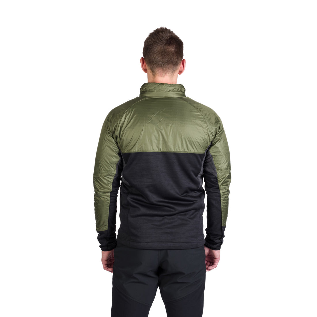 MI-3844OR men's hybrid windproof outdoor sweater GIULIANO
