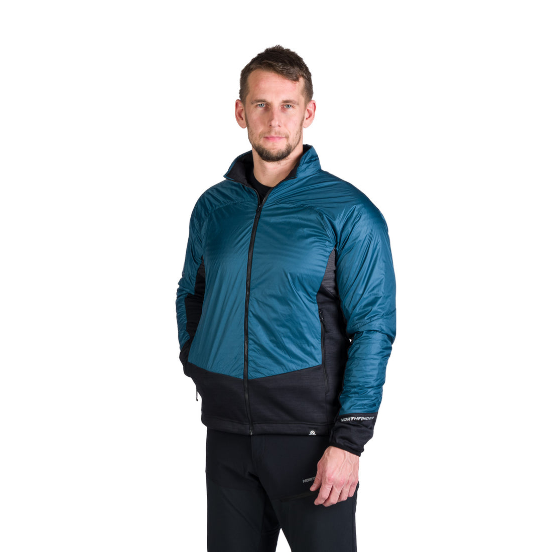 MI-3844OR men's hybrid windproof outdoor sweater GIULIANO