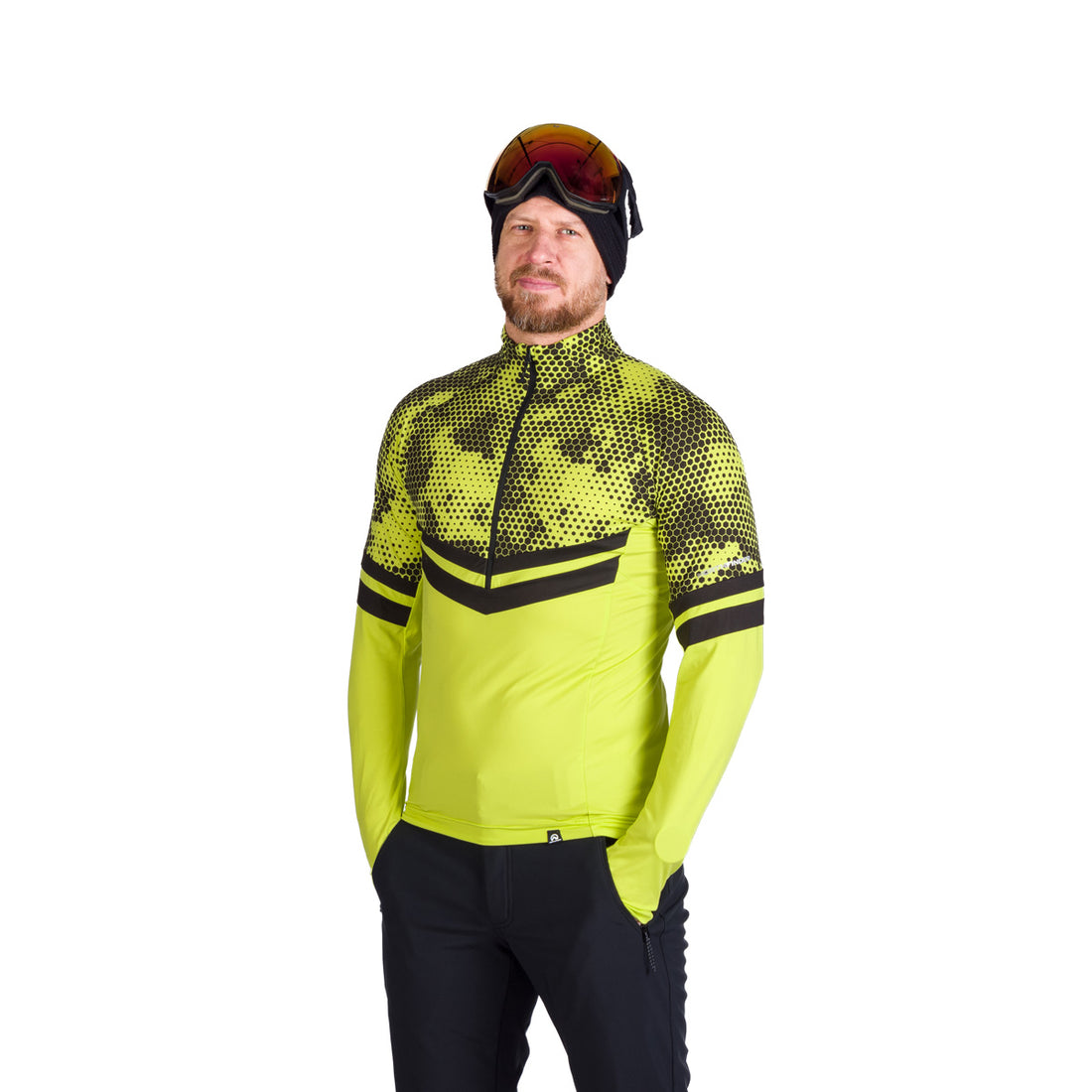 MI-3850SNW men's ski technical sweater VALARIE