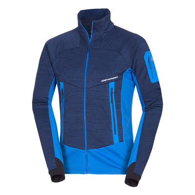 MI-3866OR men's melange multisport active sweater GENNARO