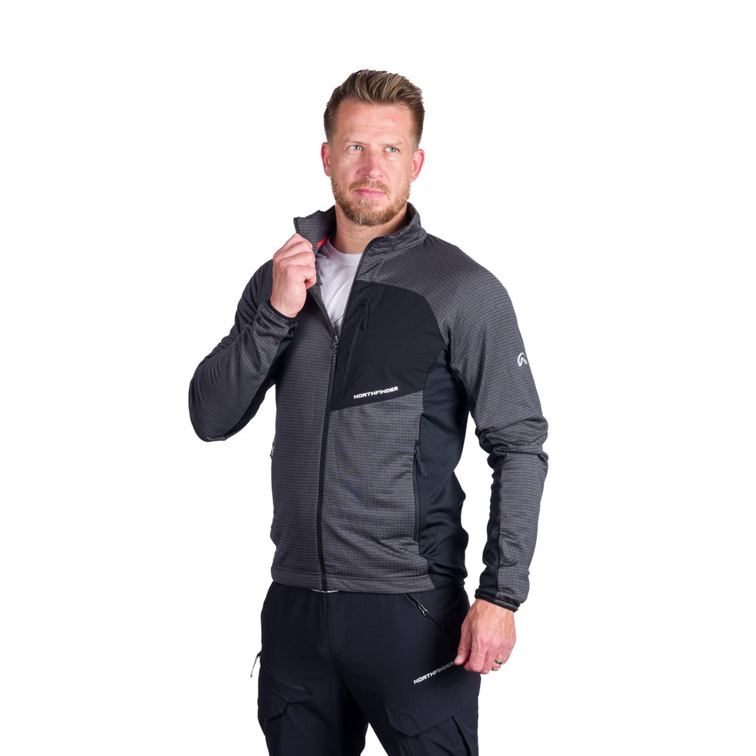 MI-3867OR men's active multisport fleece sweater PRIMO