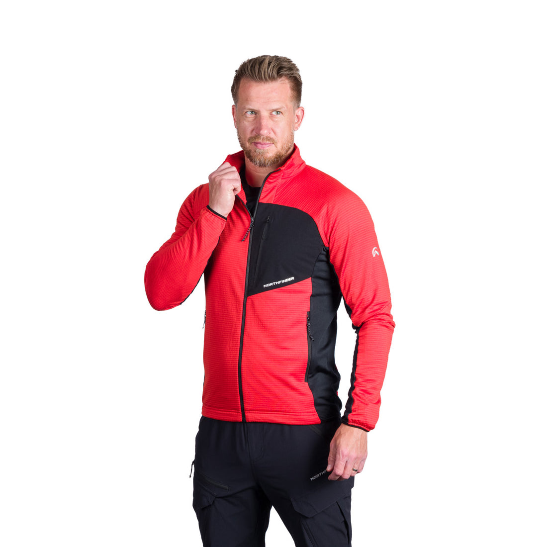 MI-3867OR men's active multisport fleece sweater PRIMO