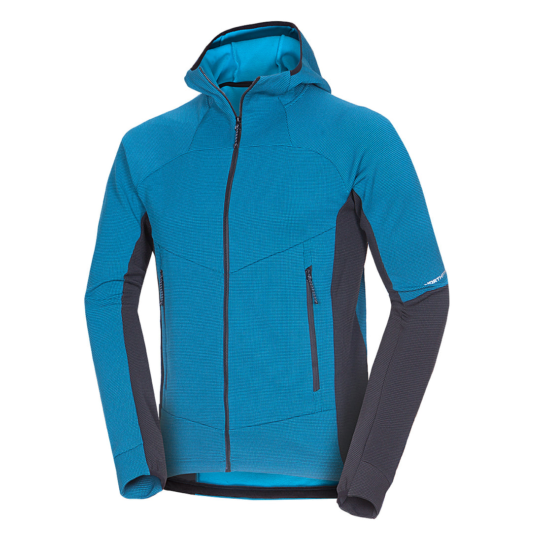 MI-3869OR men's melange hoody active sweater EGON