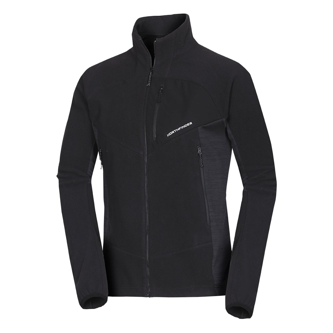 MI-3880OR men's fleece multisport active sweater JEDRZEJ