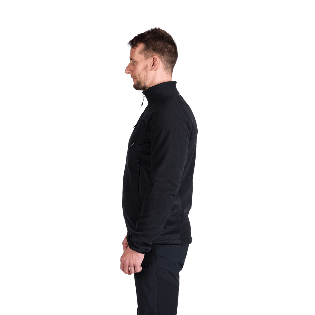 MI-3880OR men's fleece multisport active sweater JEDRZEJ