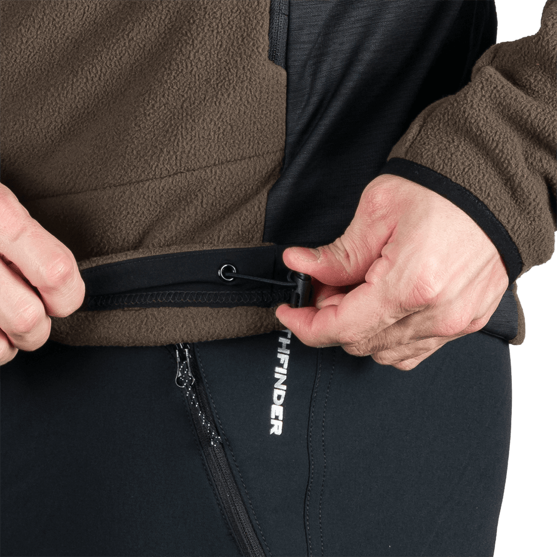 MI-3880OR men's fleece multisport active sweater JEDRZEJ