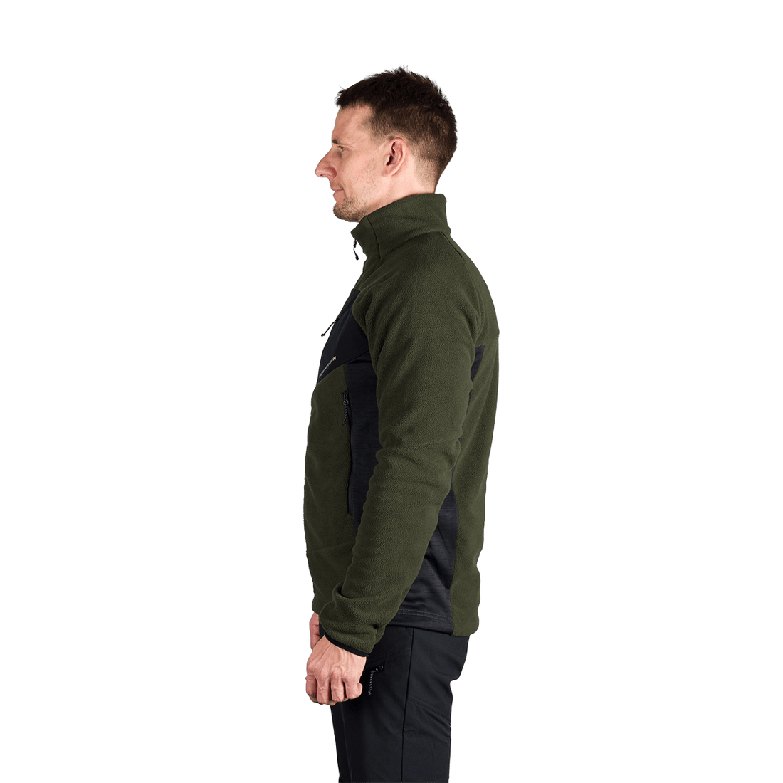 MI-3880OR men's fleece multisport active sweater JEDRZEJ