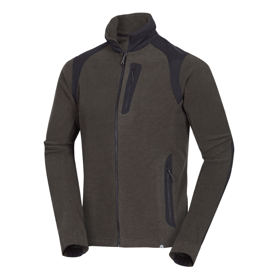 MI-3884OR men's trekking technical sweater with reinforcement SZYMON