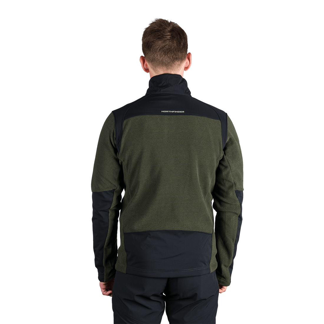 MI-3884OR men's trekking technical sweater with reinforcement SZYMON