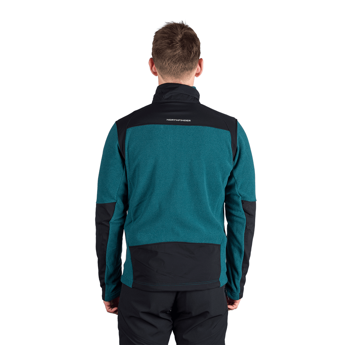MI-3884OR men's trekking technical sweater with reinforcement SZYMON
