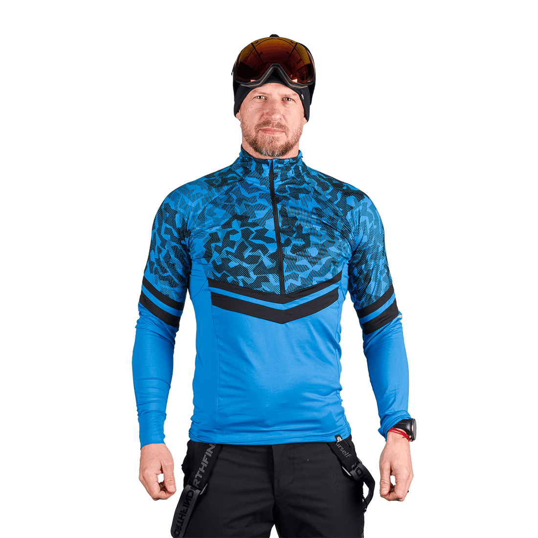 MI-3900SNW men's ski technical sweater BERTI