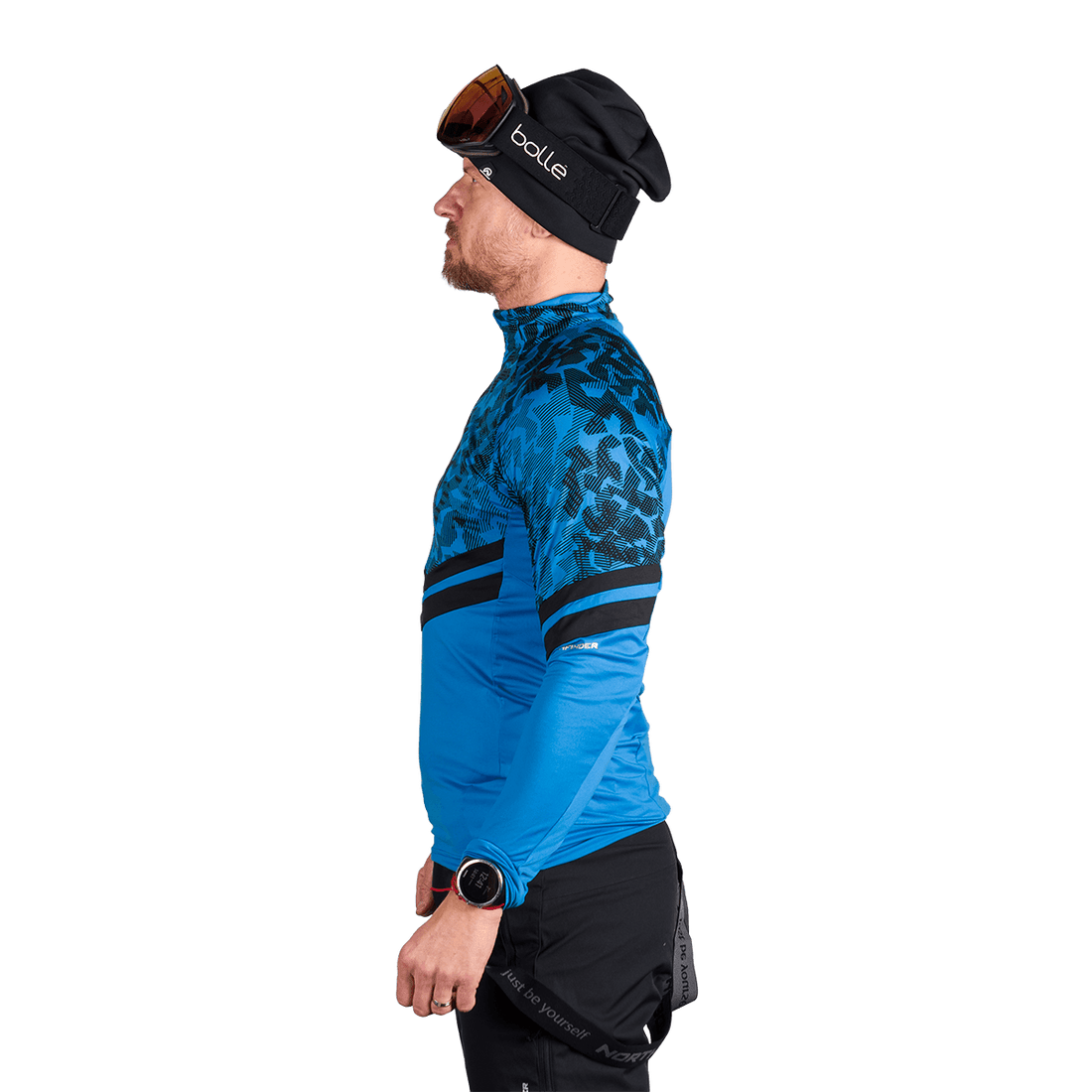 MI-3900SNW men's ski technical sweater BERTI