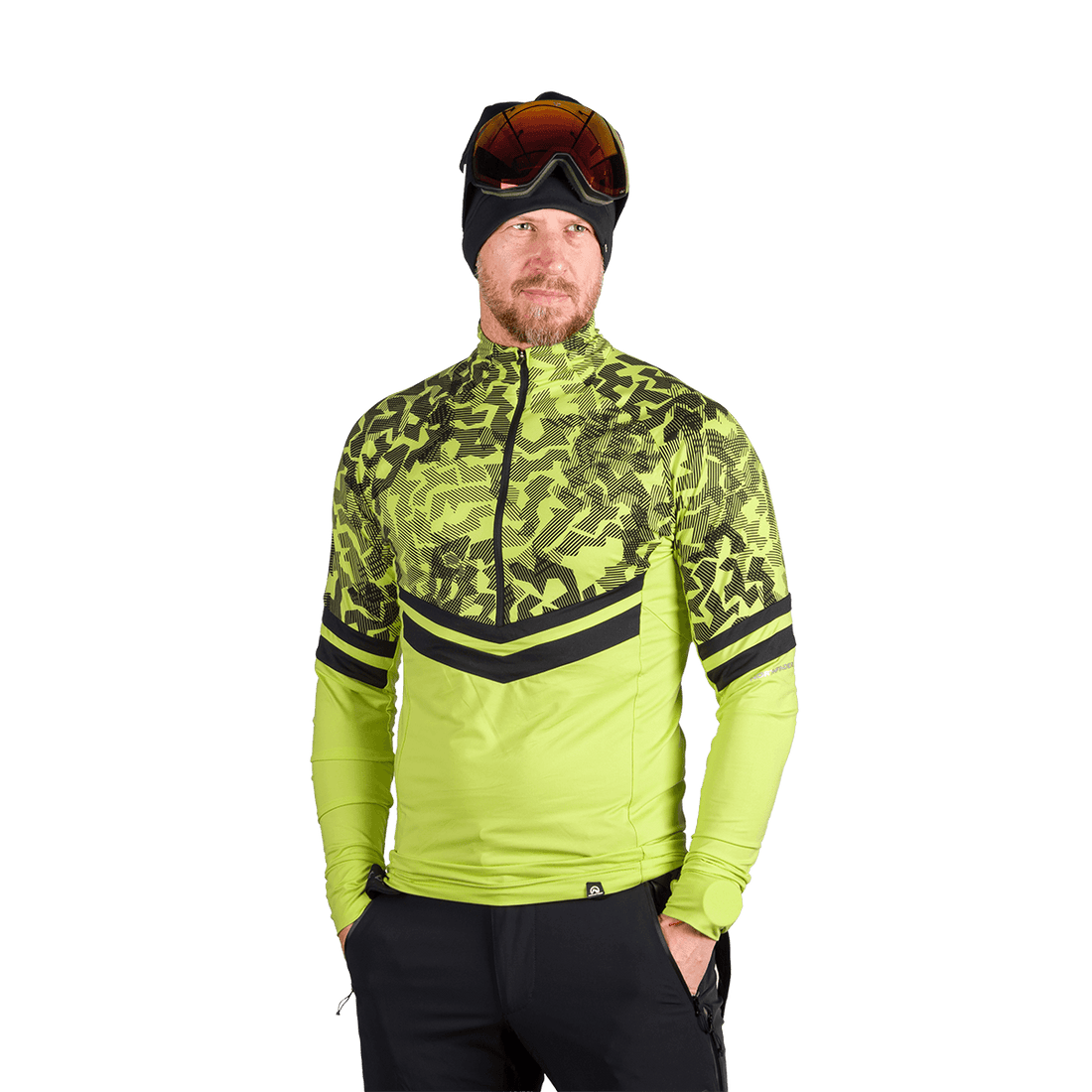MI-3900SNW men's ski technical sweater BERTI