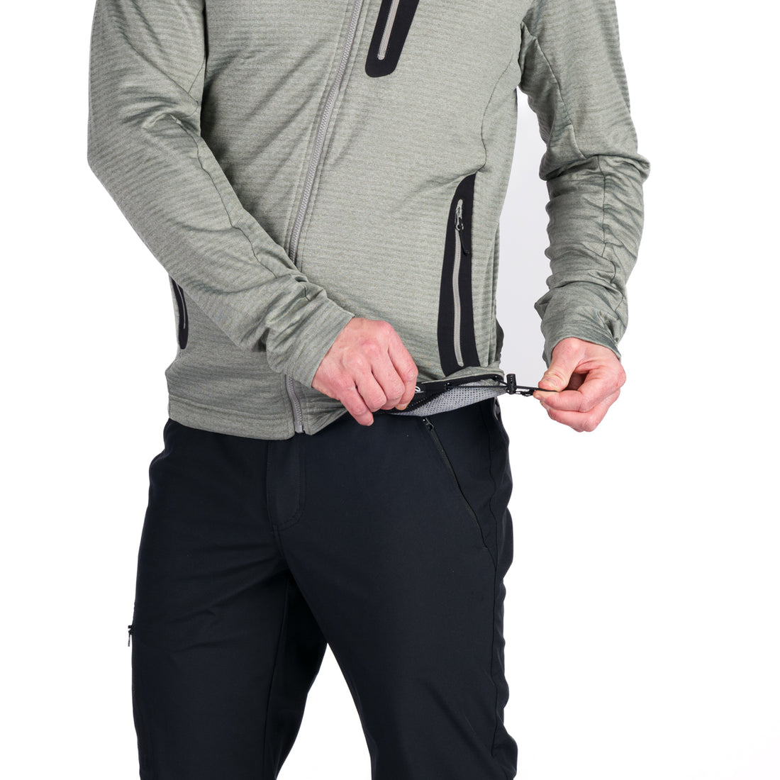 MI-3901OR men's fleece outdoor sweater
