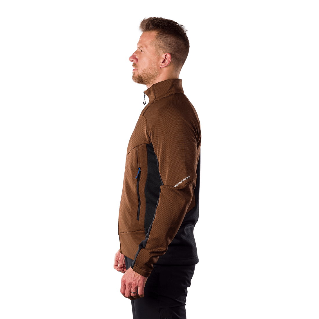 MI-3922OR men's fleece sweater FORTUNATO