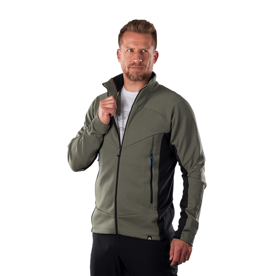 MI-3922OR men's fleece sweater FORTUNATO
