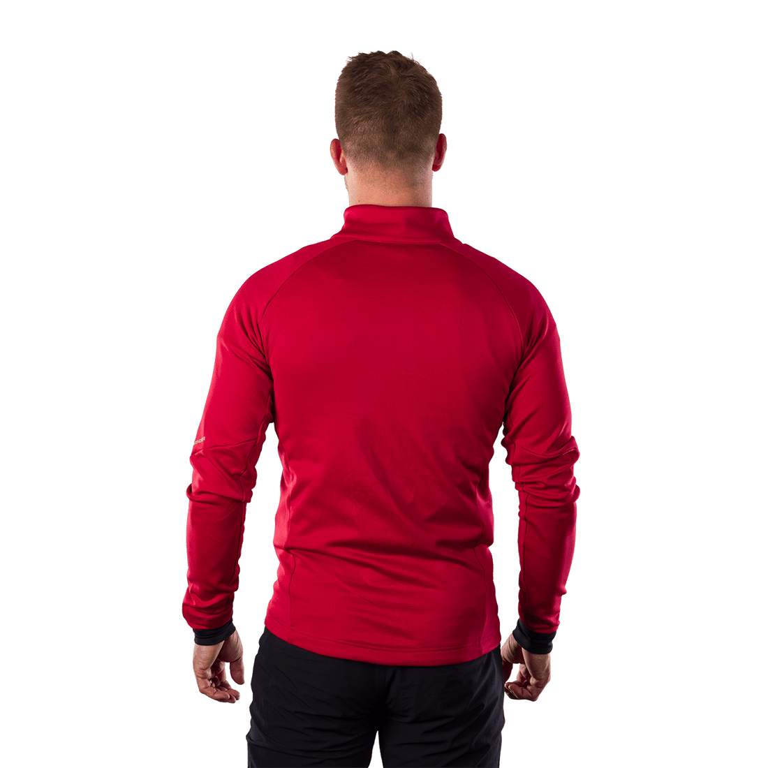 MI-3923OR men's lightweight fleece grid sweater JACINTO