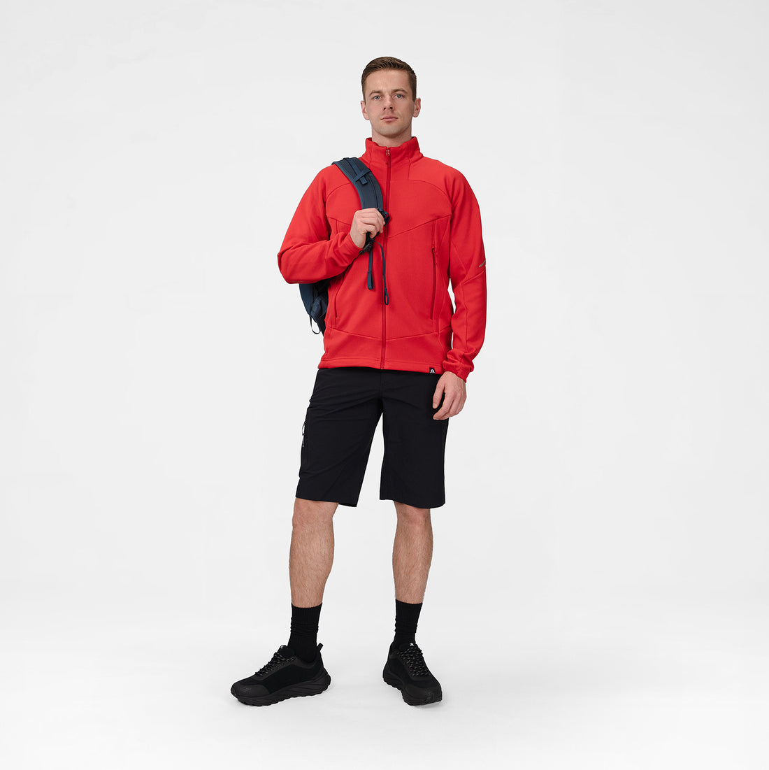 MI-3930OR men's fleece sweater GELDEK