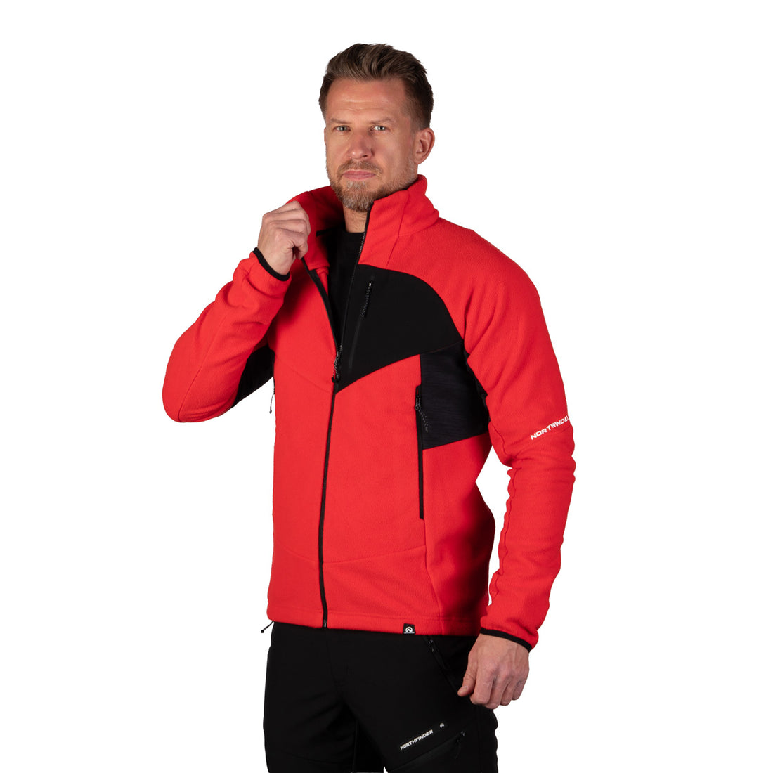 MI-3940OR men's fleece multisport sweater SALVA