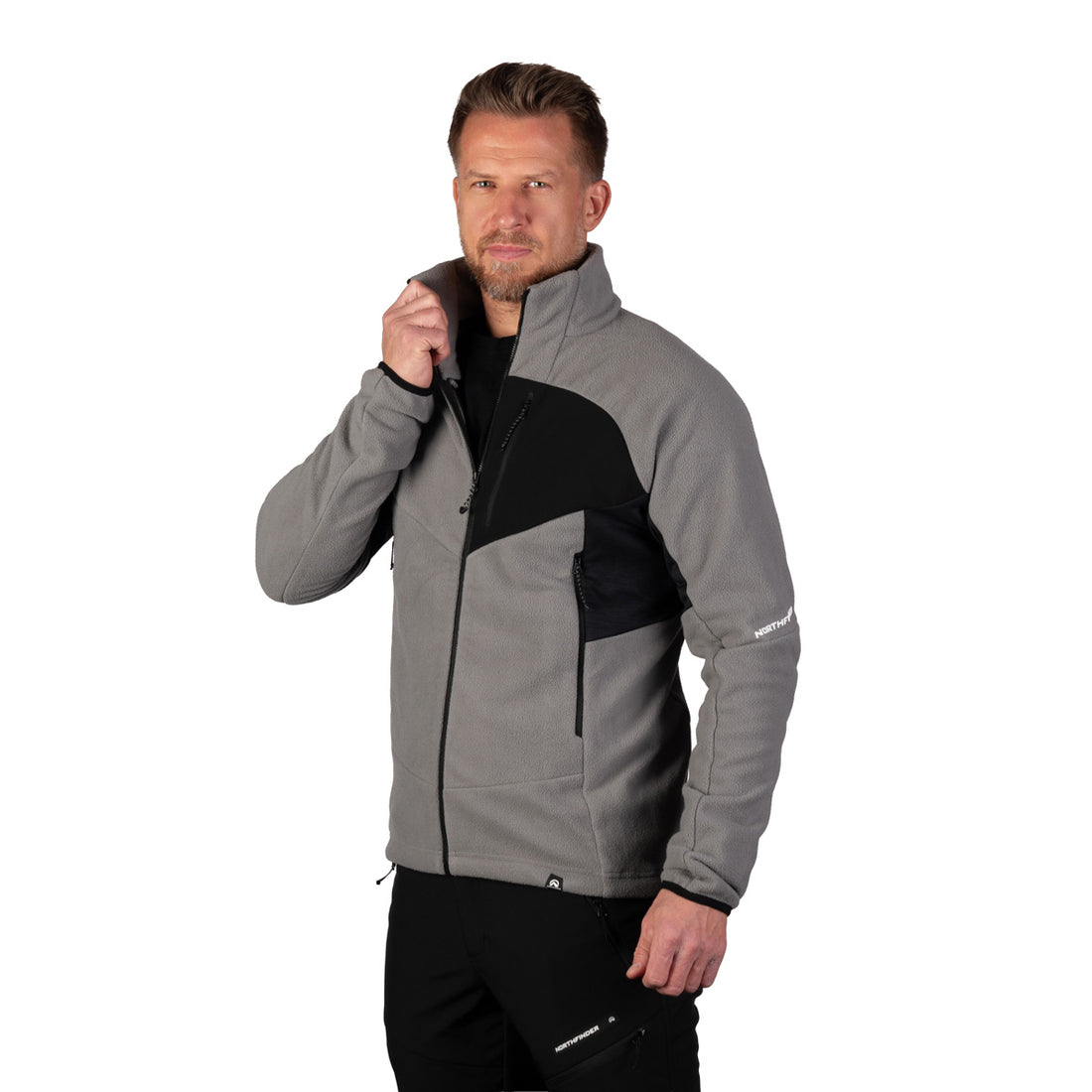 MI-3940OR men's fleece multisport sweater SALVA
