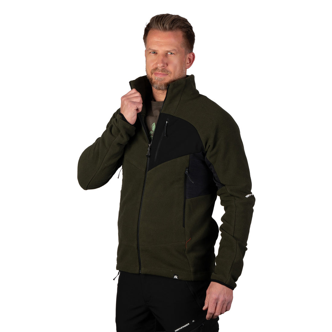 MI-3940OR men's fleece multisport sweater SALVA