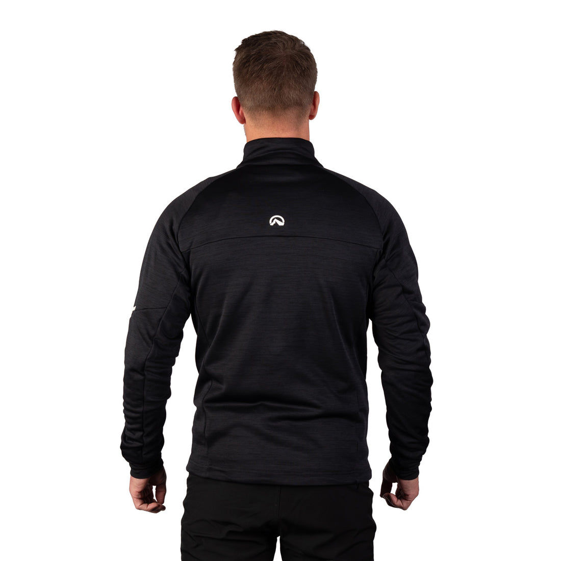 MI-3941OR men's melange trekking sweater RIGOBERT