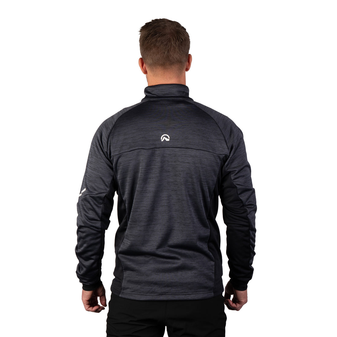 MI-3941OR men's melange trekking sweater RIGOBERT