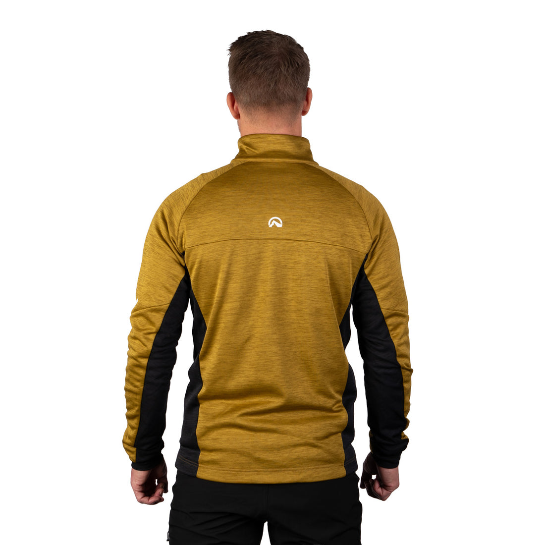 MI-3941OR men's melange trekking sweater RIGOBERT