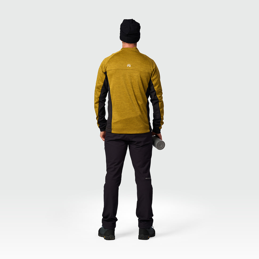 MI-3941OR men's melange trekking sweater RIGOBERT