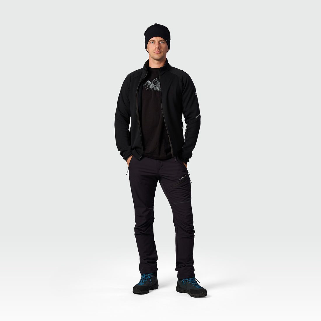 MI-3944OR men's active like powerstretch sweater YACAR