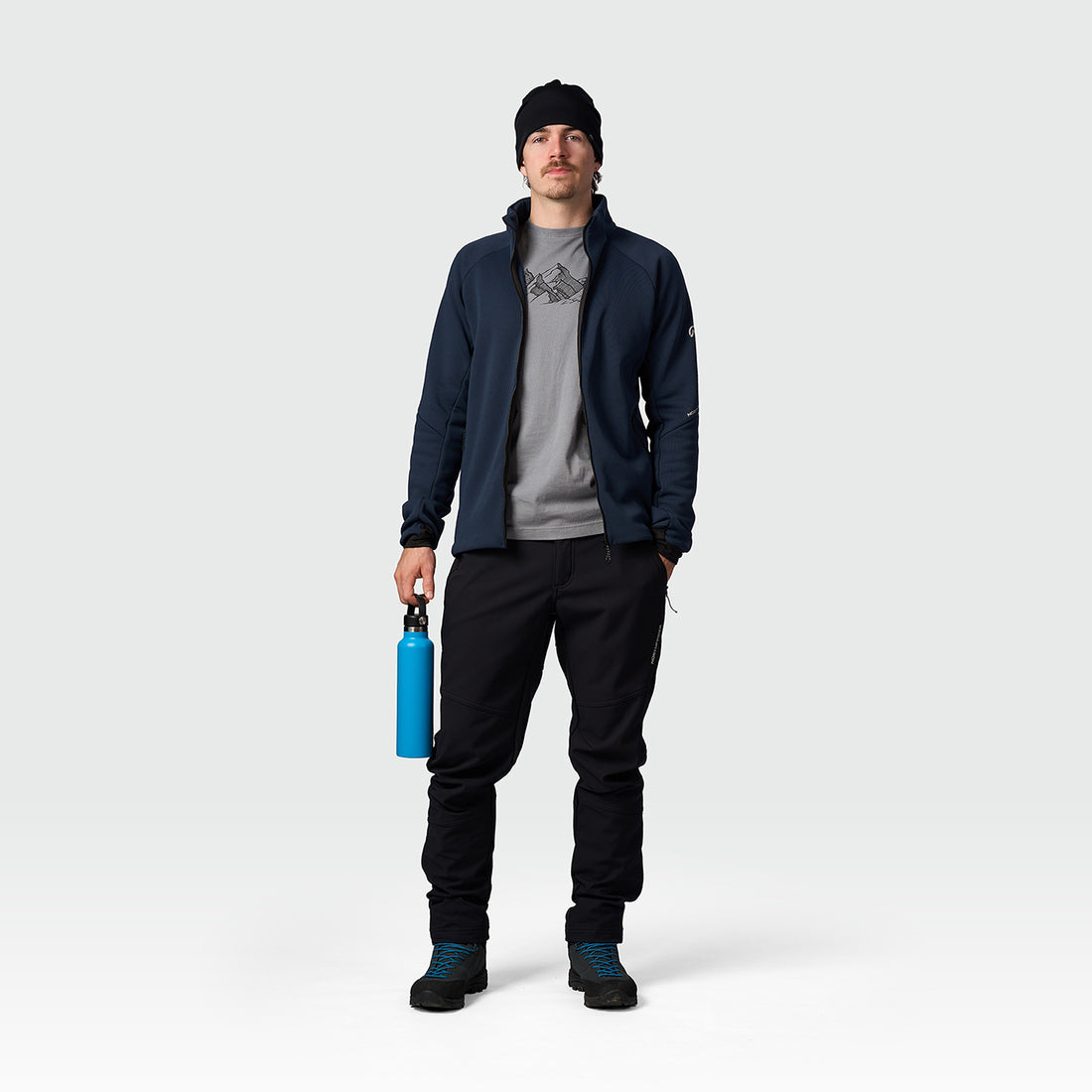 MI-3944OR men's active like powerstretch sweater YACAR