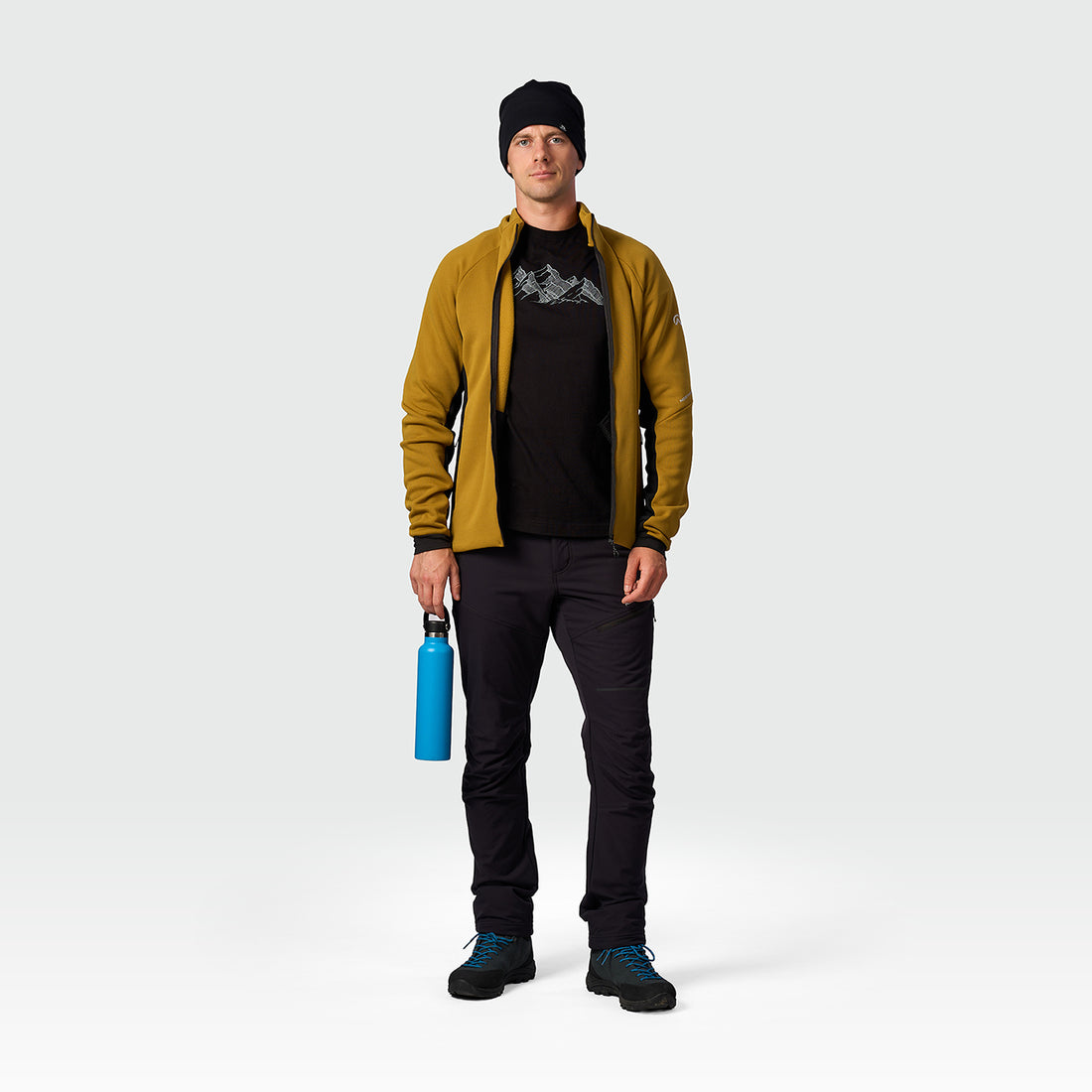 MI-3944OR men's active like powerstretch sweater YACAR