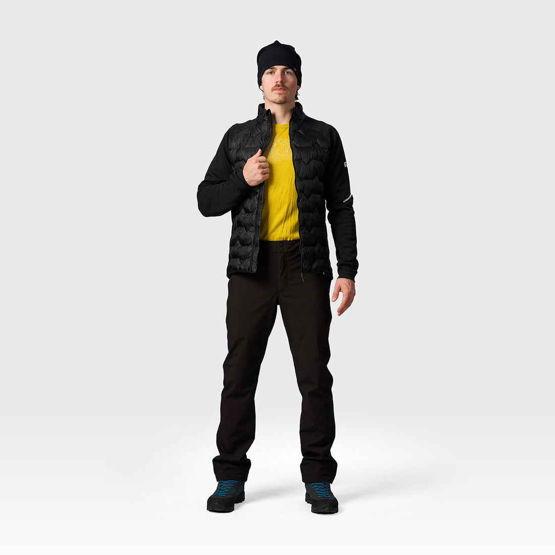 MI-3945OR men's hybrid active sweater ZACARI