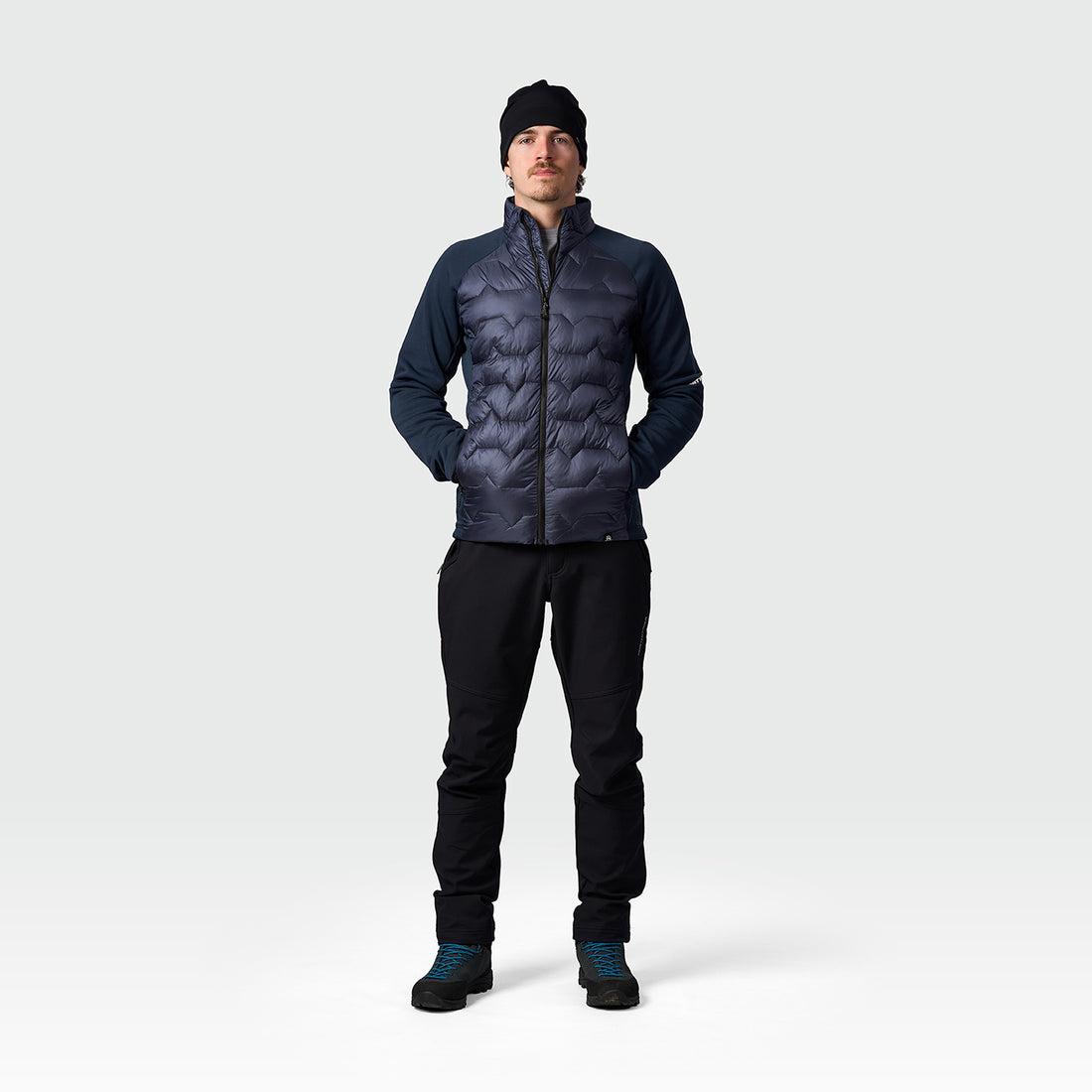 MI-3945OR men's hybrid active sweater ZACARI