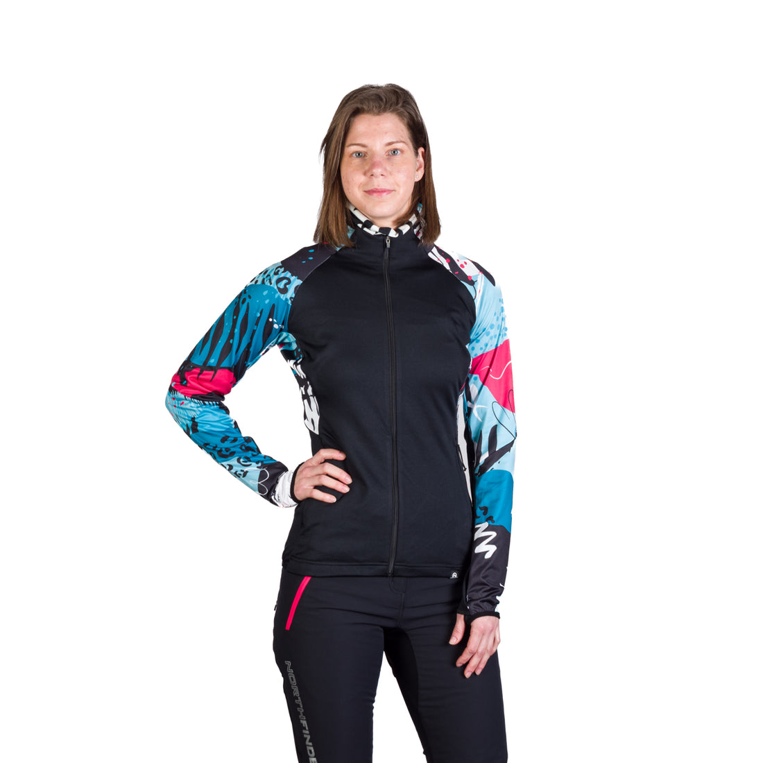 MI-46252SKP women's ski-touring sweater active sport full zip ZLIECHOVA