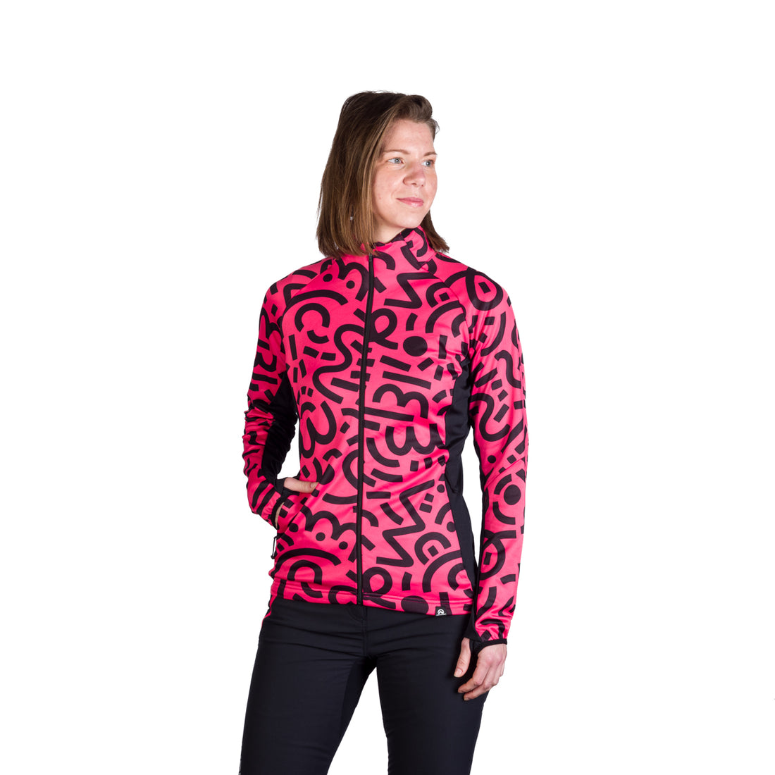 MI-46252SKP women's ski-touring sweater active sport full zip ZLIECHOVA