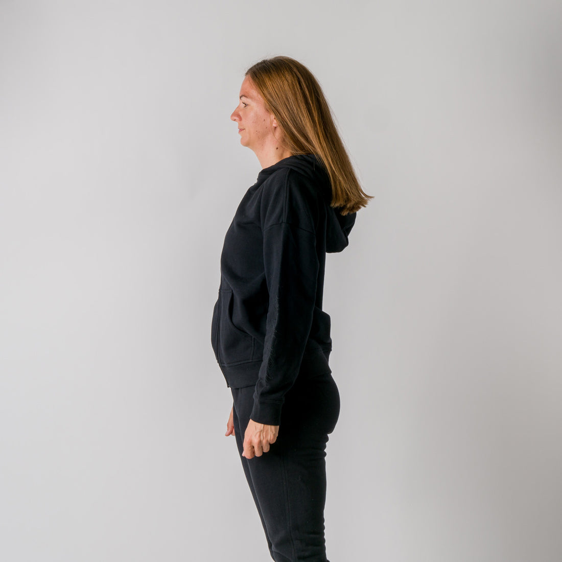 MI-4706SP women's active sweatshirt full zip BODA