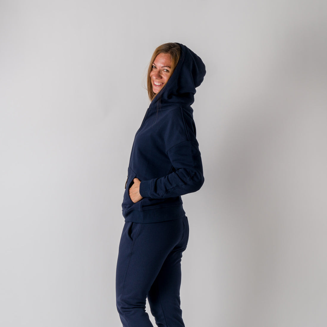 MI-4706SP women's active sweatshirt full zip BODA