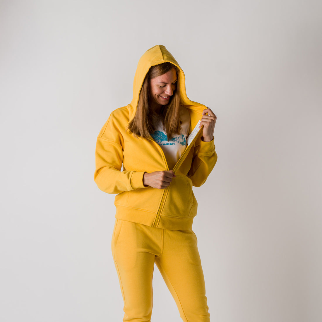 MI-4706SP women's active sweatshirt full zip BODA