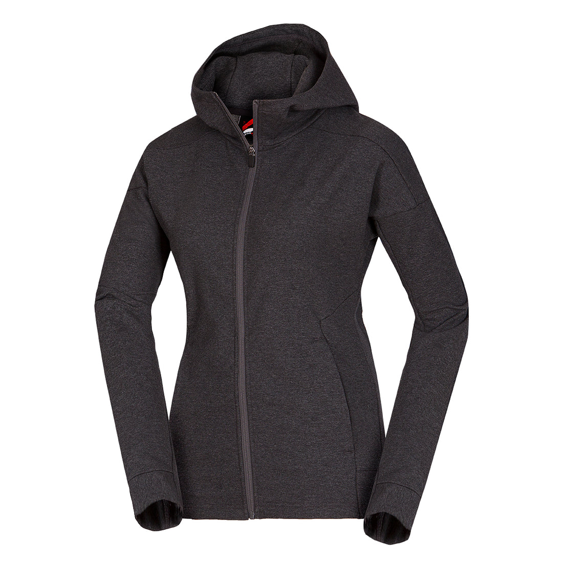 MI-4707SP women's active sweatshirt full zip EMILEE