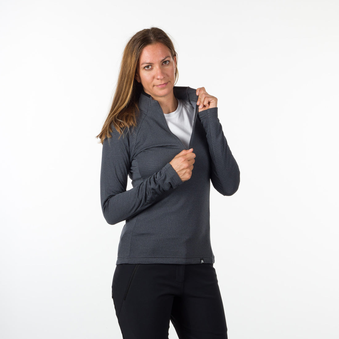 MI-4740PRO women's sweatshirt half zip  polartec® power grid JAVORINA