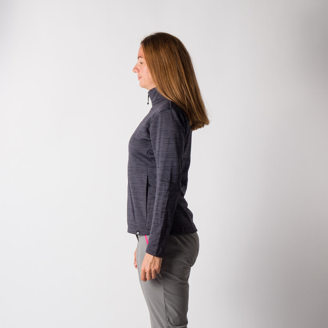 MI-4745OR women's outdoor melange sweater HAVEN